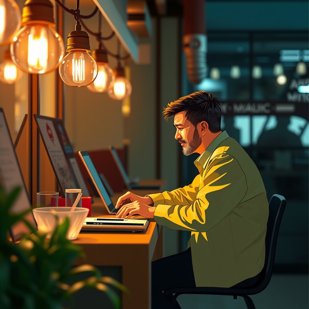 Sơ đồ quy trình tự động hóa marketing cho SME: thu thập lead, phân khúc khách hàng, gửi email, chăm sóc và đo lường KPI